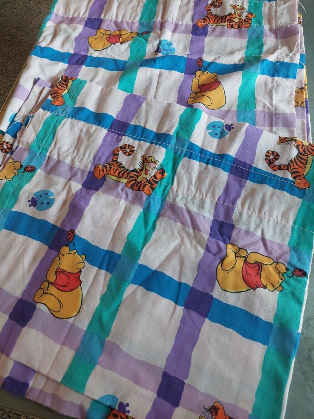 VTG Pooh Bear And Friends Tigger Ladybug Valances Pr